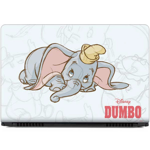 Disney Dumbo Classic sketched portrait Dell Inspiron Skin